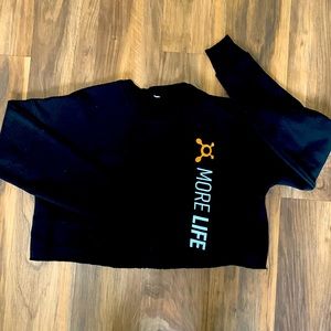 Orange Theory Crop Size S crop sweatshirt